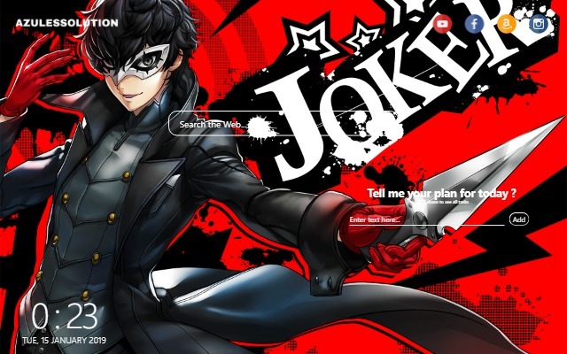 Persona 5 Wallpaper - New Tab Theme Preview image 5