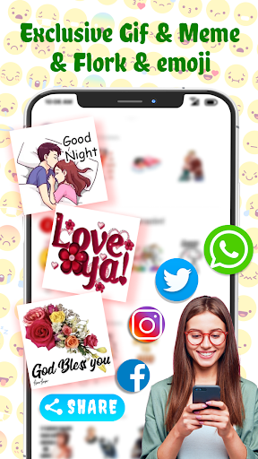 Screenshot TextSticker for WAStickerApps