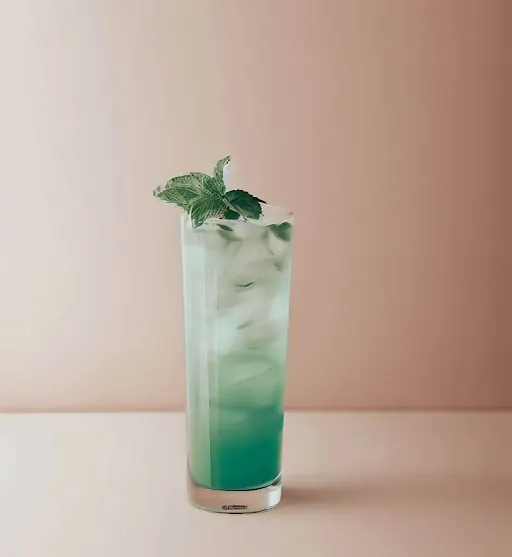 Minty Green Iced Tea [450 Ml, 1 Mason Jar]