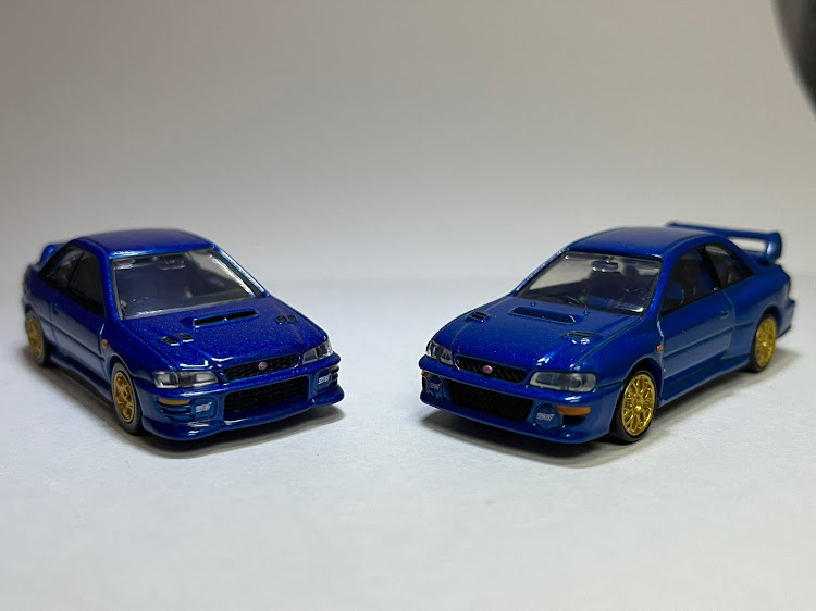 スイフトスポーツのミニカーは男のロマン・トミカの日・夏タイヤ＆ホイール・インプレッサWRX・頭文字Dに関するカスタム事例の投稿画像10枚目