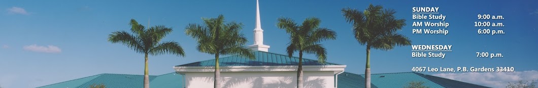 Palm Beach Lakes church of Christ Banner