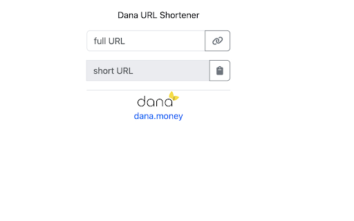 Dana URL Shortener