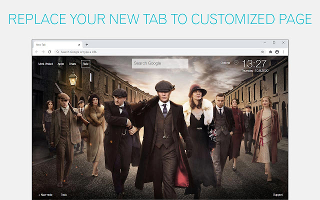 Peaky Blinders Wallpaper NewTab freeaddon.com