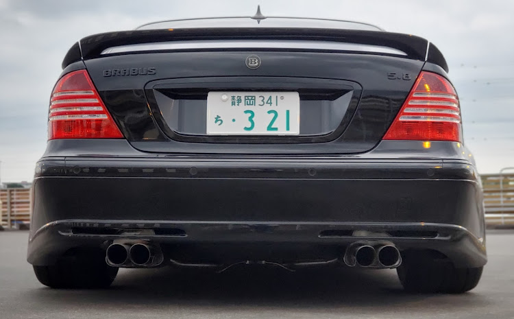 Sクラスセダンのw220保存会・BRABUS・#コンプリートカー・ブラバス5.8・ポア組合長に関するカスタム事例の投稿画像2枚目