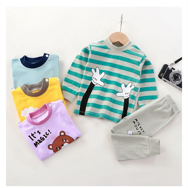 Title 26, Ensemble de Sous-vêtements Enfant en Coton Prin...