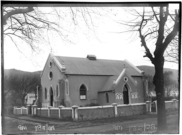 Breda Street Mosque, Paarl, circa early 1900s, before the minaret was added.