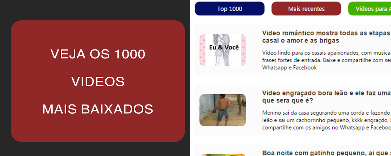 Videos Virais para Facebook Preview image 2