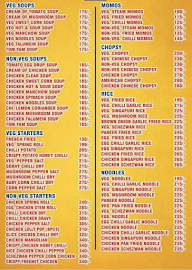 Chinese Hut menu 3