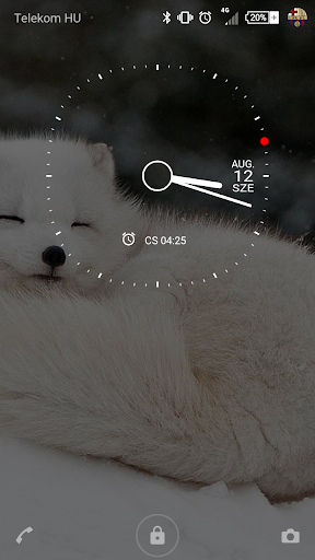 Zindh W fox xperia theme