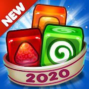 Match 3 Candy Cubes - New Puzzle Saga Games Free  Icon