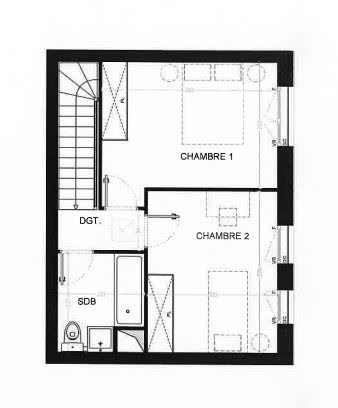 Vente maison 3 pièces 61.3 m² à Nointel (95590), 269 900 €