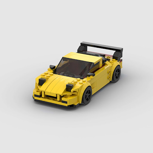 Title 6, Small Particle Racing Sports Car Building Block...