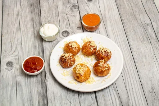 Veg Cheese Fried Momos [6 Pieces]