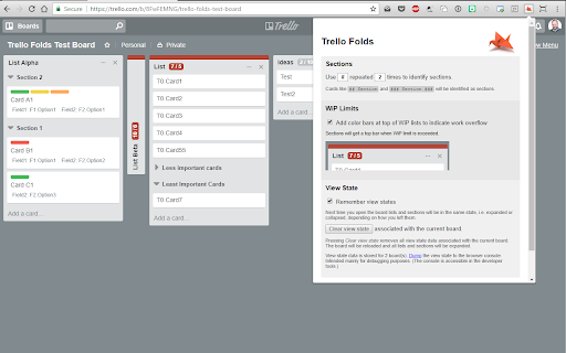 Trello Folds (Kanban for Trello)