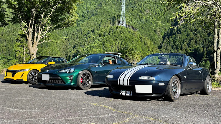 ロードスターのマイナスイオンチャージ・水車独り占め・ジムカーナ・キリ番ゲット・39Cafeに関するカスタム事例の投稿画像10枚目