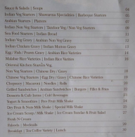 Savoury Restaurant menu 6