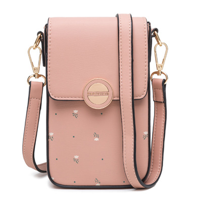 Title 4, Printed Buckle Vertical Square Shoulder Bag Fas...