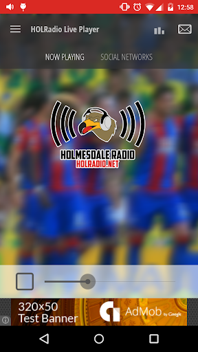 HOLRadio Live Player