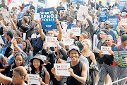 A silent protest was held by NMMU students in protest against a spate of xenophobic attacks in SA. 