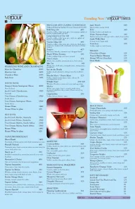 Vapour Brewpub And Diner menu 1