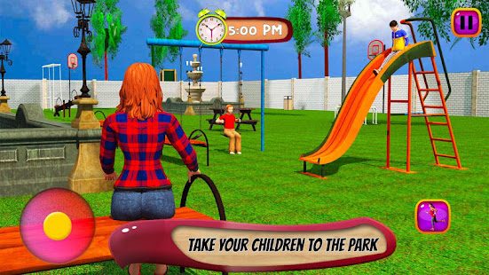 Virtual Mother Life Simulator - Baby Care Games 3D 1.0.5 APK + Мод (Unlimited money) за Android