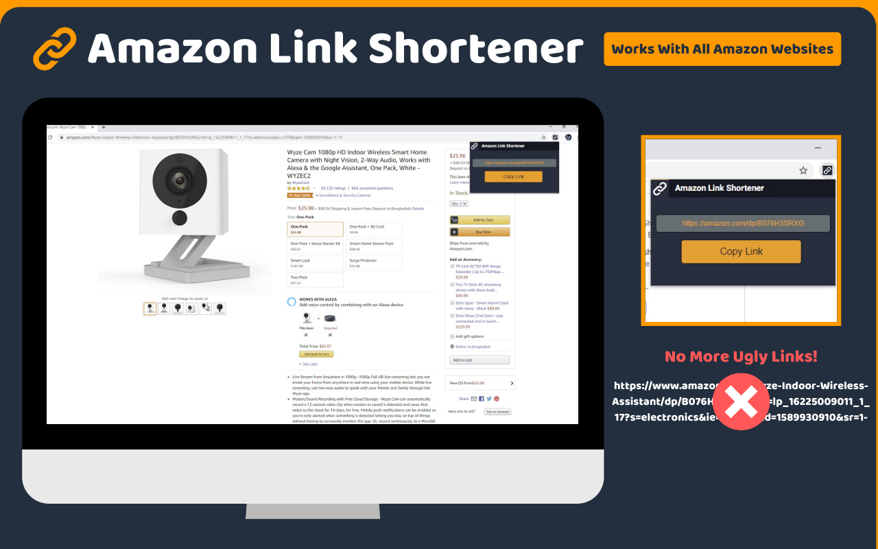 Amazon Link Shortener Preview image 1