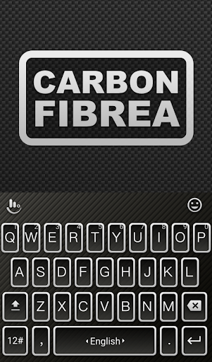 Carbon Fiber Keyboard Theme