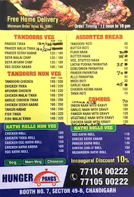 Hunger Pangs menu 1