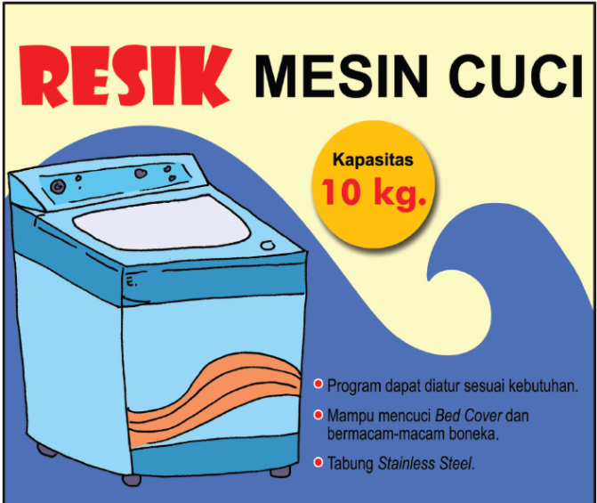 iklan mesin cuci