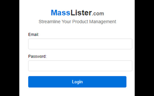 MassLister.com - Multi-Platform Product Lister