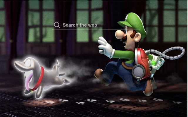 Luigi Mansion 3 Wallpaper Tab Theme