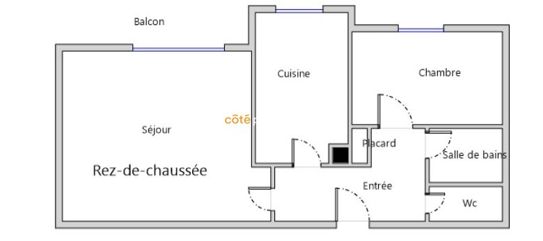 Vente appartement 2 pièces 50.04 m² à Bourg-la-Reine (92340), 249 900 €