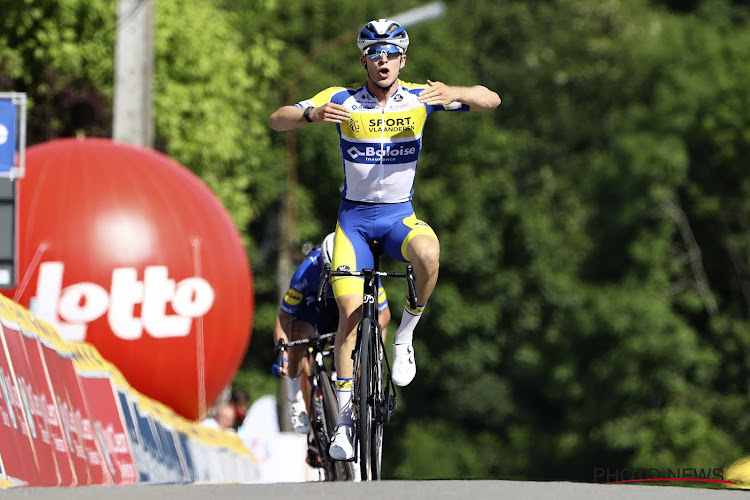 Robbe Ghys vindt zichzelf te braaf voor de sprint