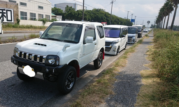 eKスペースカスタムの千葉フォル・熱中症に気をつけて!!・兄弟車・ドライブ・プチオフ会に関するカスタム事例の投稿画像3枚目