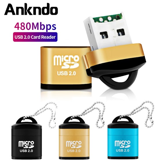 Đầu Đọc Thẻ Nhớ Ankndo Micro Sd/ Tf Tốc Độ Cao