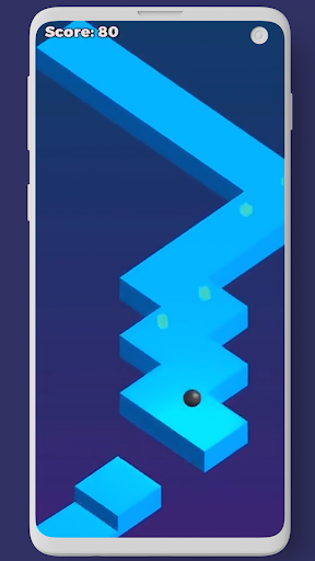 Screenshot GAME GPS zigzag and jump fun g