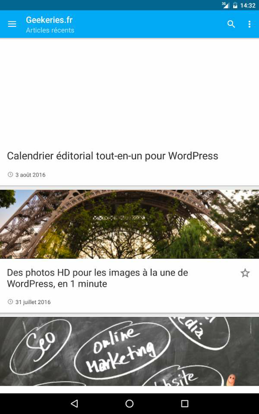 Geekeries.fr Screen 3