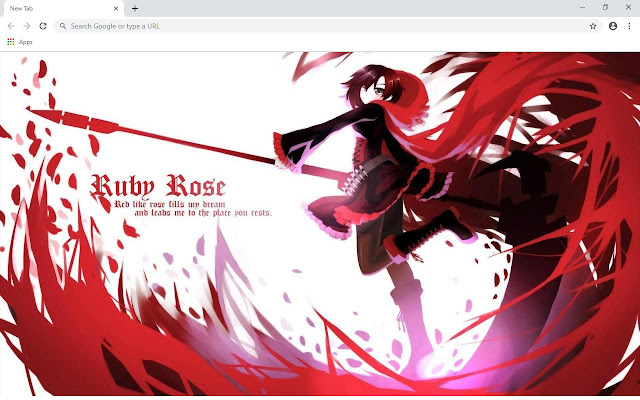 RWBY Anime Wallpapers and New Tab