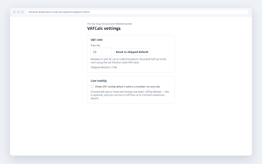 VAT Calculator SA screenshot 3
