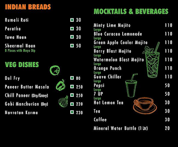 Al Daaz menu 