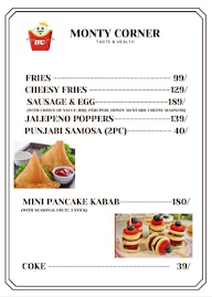 Monty Corner menu 3