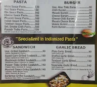 Pasta La Vista menu 1