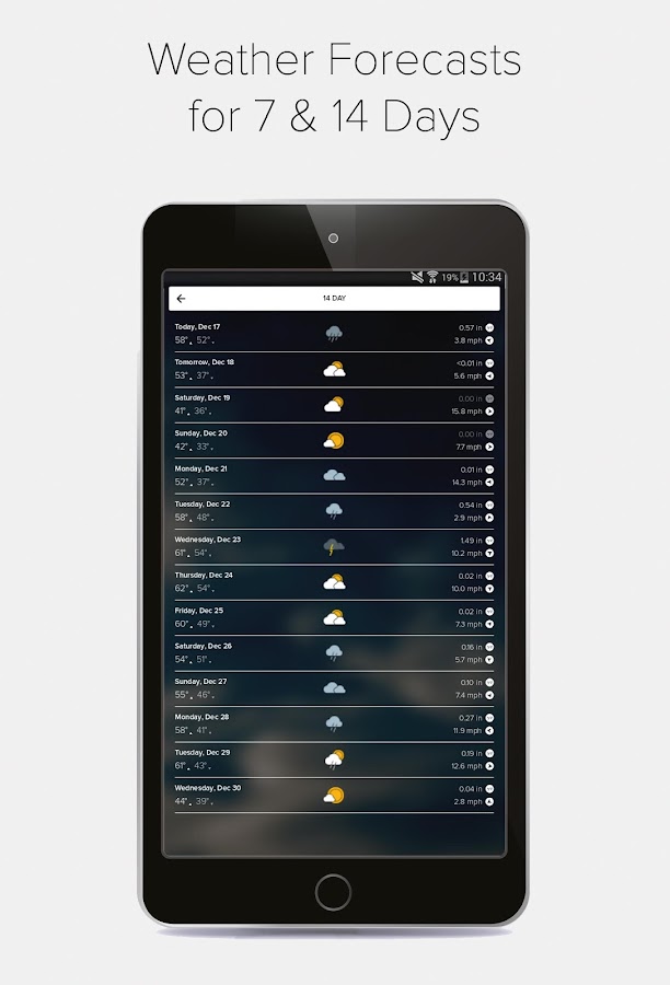    Morecast Weather & Meteo Radar- screenshot  