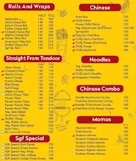 SGF - Spice Grill Flame menu 2