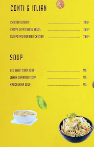 Sood's menu 4