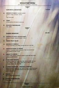 Saqi Bar menu 1