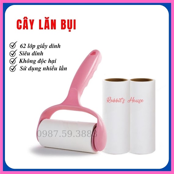 Cây Lăn Bụi Đa Năng, Cây Lăn Bụi Quần Áo, Ga Giường, Sofa, Lông Chó Mèo