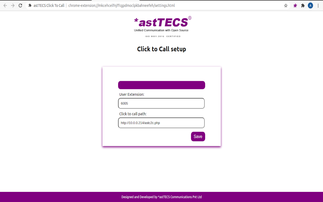 astTECS Click To Call Preview image 1