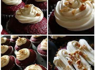 Crimson Velveteen Cupcakes