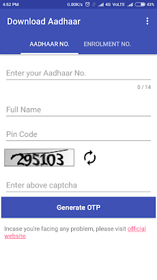 Aadhaar Card Portal - Downloadのおすすめ画像1